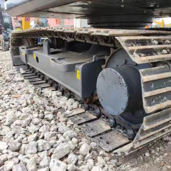 The used road construction machinery XCMG75 excavator is in good condition