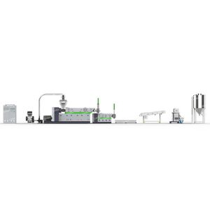 Cheap 250kg/H 90kw 150mm Plastic Pelletizing Machine wholesale