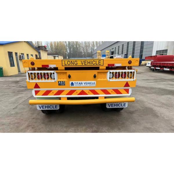 40 Foot Flatbed Semi Trailer for Sale in Zimbabwe | 3 Axle Flatbed Semi Trailer Manufacturers