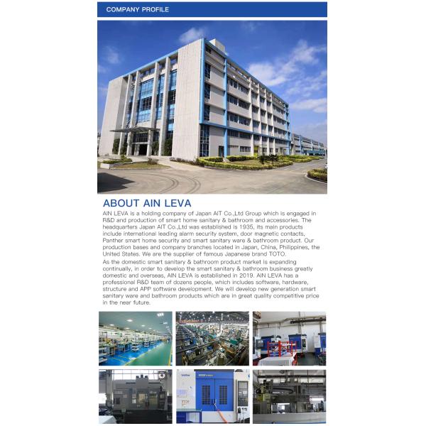 Sanitary Ware Smart Toilet Seat Cover , Heated Toilet Seat Bidet ISO Approved