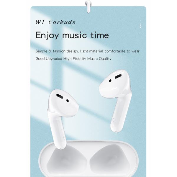 AD6973A4 TWS Bluetooth Earphone 5hrs Noise Cancelling Wireless Earbuds For Workout