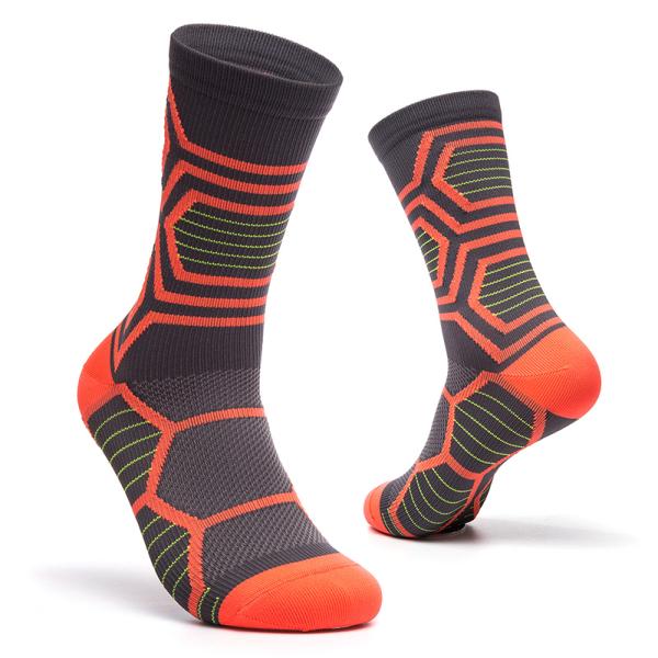 Polyester Custom Printed Basketball Socks sweat absorbent