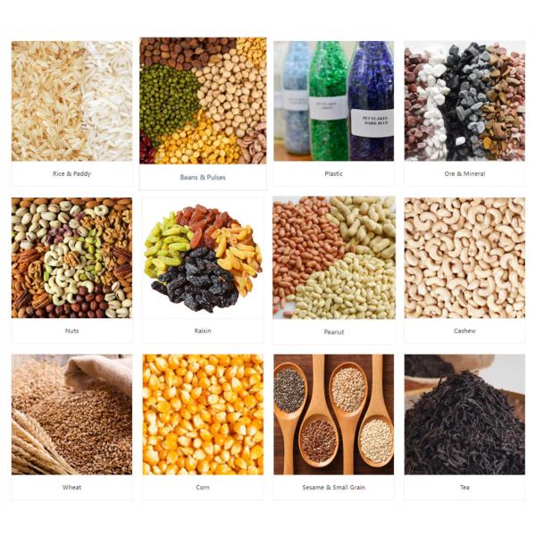 5400 CCD Optical Color Sorter With 378 Ejectors 5.5 M3/Min Air Consumption