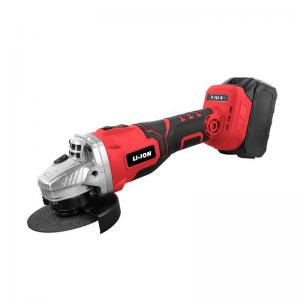 Cheap 10000 RPM Cordless Angle Grinder Brushless Motor With 2Ah Lithium Ion Battery wholesale