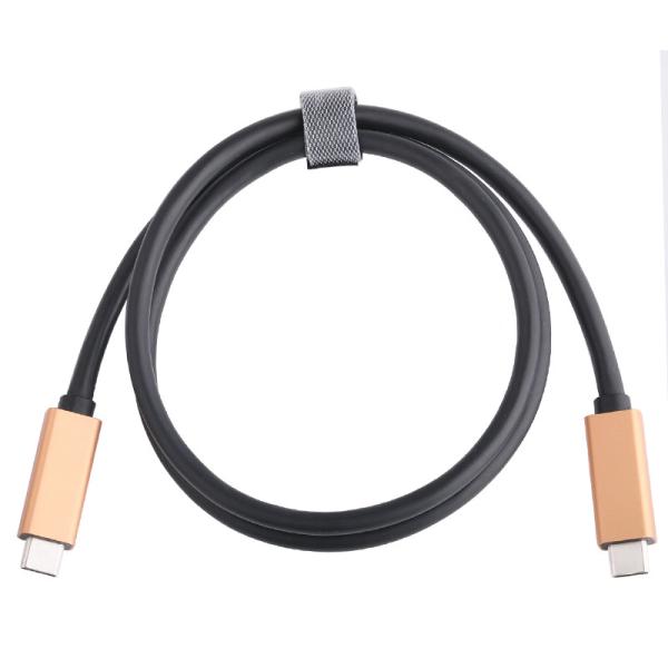 USB4.0 CM GEN3 40G 100W Usb Charging Cables Aluminum Shell Injection Mold