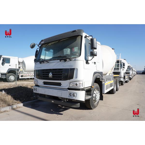 Heavy Duty 12 Wheels Sinotruk Mixer Truck 6x4 Big Cement Truck