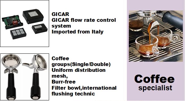 Intelligent Touch Commercial Cooking Equipment Mini Espresso Italian Coffee Maker