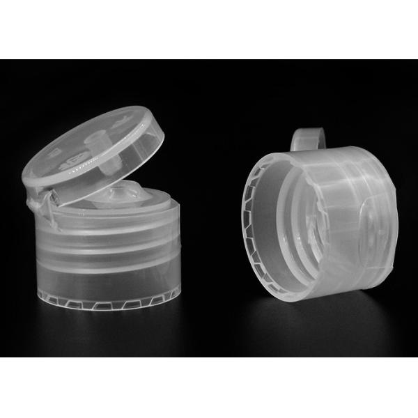 Eco Friendly Plastic Flip Top Cap Tighten Closure For Empty Lotion Bottles