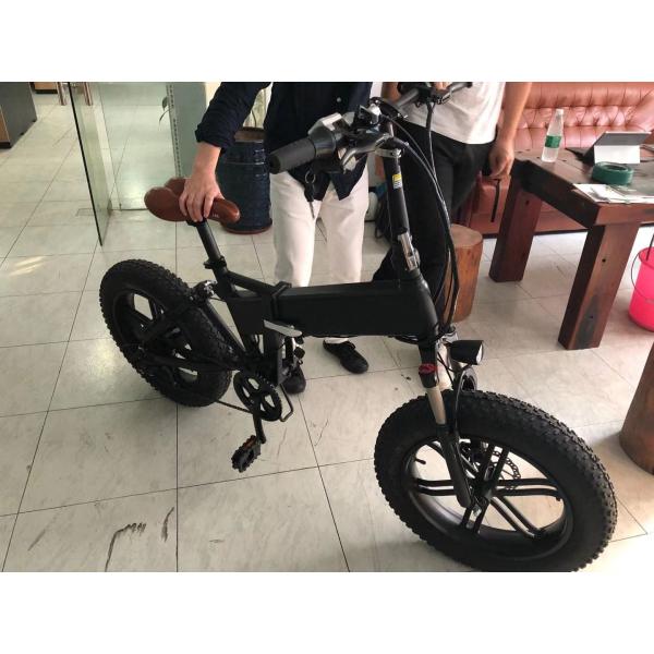 Adult 20 Inch Fat Tire Ebike SHIMANO 7 Speed Shifter 48v 500w 13Ah