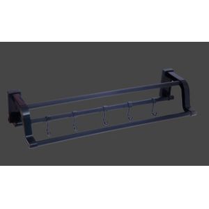 Cheap INOVI HL-V02 Plastic Double Towel Bar 600mm with Hook wholesale