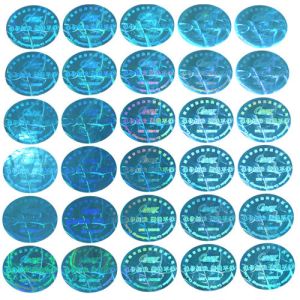 Cheap Original Hologram Security Stickers / Anti - Counterfeiting Sticker wholesale
