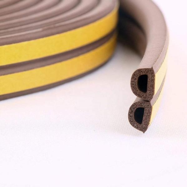 Customer's Request EPDM Rubber Seal Strips for Sliding Door Cutting Service Provided
