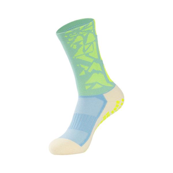 Spring Season Custom Anti-Slip Printing Cotton Work Socks with Standard Thickness