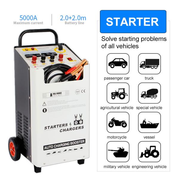 3500A 220V Car Battery Charger Starter 12v 24v Universal Jump Starter