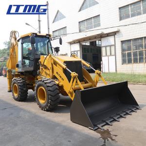 China optional engine 2.5ton articulated backhoe 4x4 small backhoe loader for sale on sale