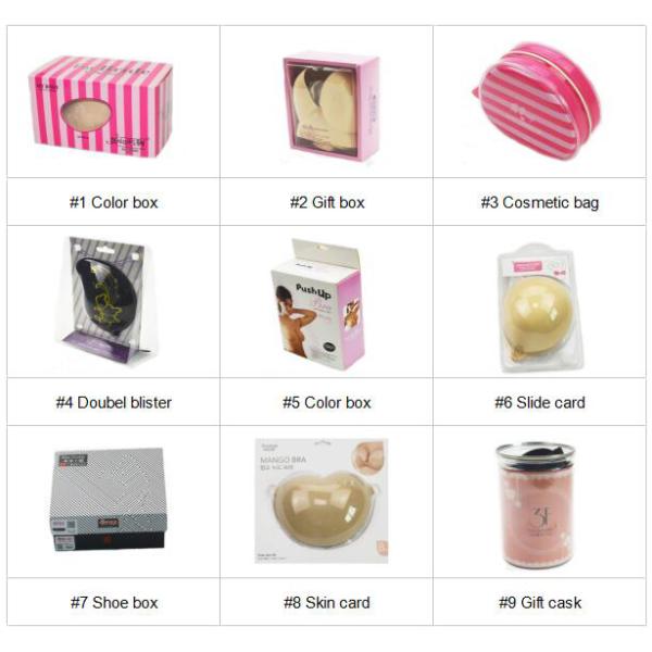 F8006 Elegant Silicone Push Up Strapless Invisible Bras Supplier