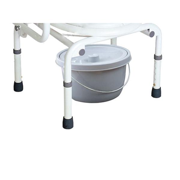 Medical Aluminum Alloy Commode Handicapped Bath Toilet Chair