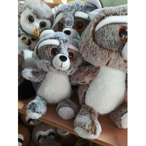Buy cheap Cute Raccoon Plush Toy Stuffed Doll Cartoon Animal Crafts Gift from wholesalers
