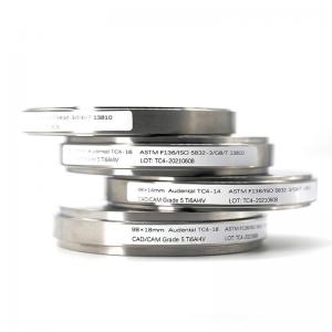 Cheap Disc CAD CAM Crown Dental Titanium Metal Block Milling Grade 5 FDA wholesale