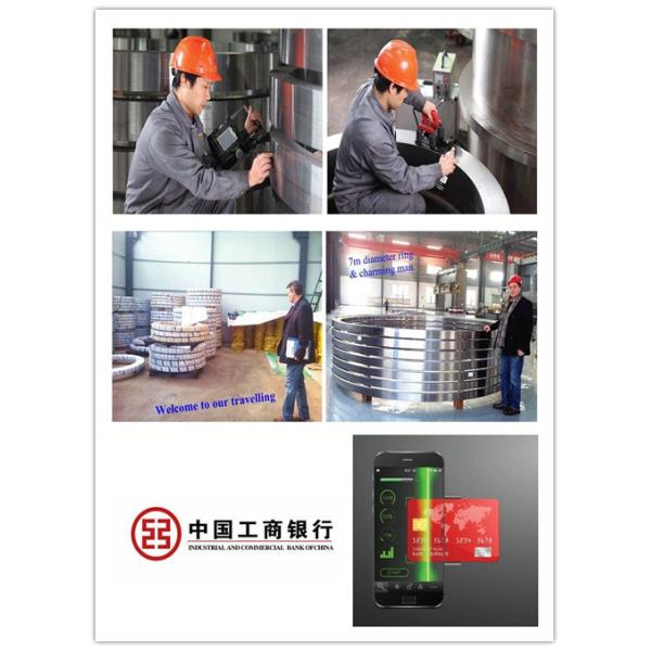 4340 Gear Flange Surface Hardening Treatment For Wind Turbine ABS