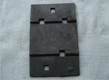 Railroad Metal tie plate for Kazakhstan , Metro Railway Tie Plate
