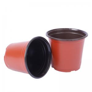 China Dia 90-240mm Home Plastic Seedling Containers Light Weight Soft Plastic Plant Pots on sale