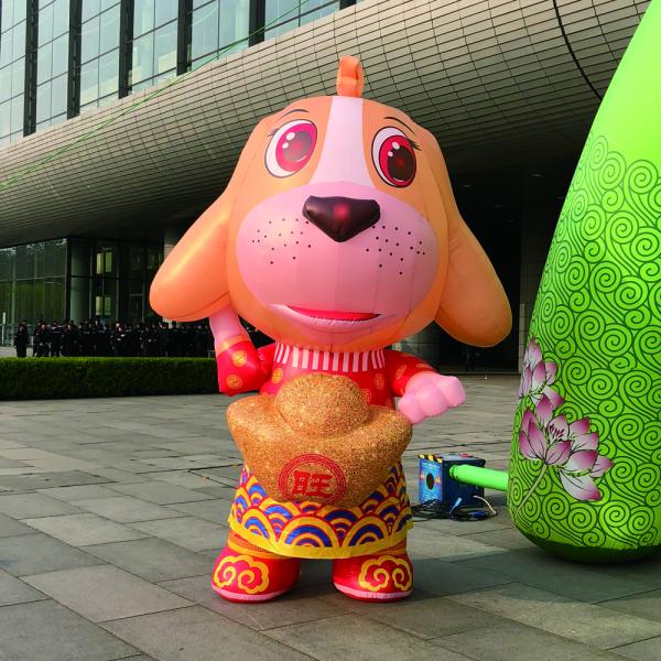 Oxford Giant Inflatable Teddy Bear Mascot Costume Customized