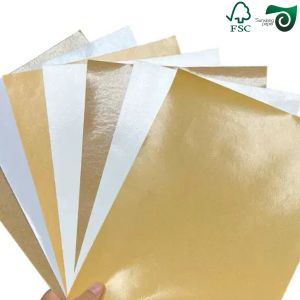 FSC Certified Expansible Brown Kraft Paper Sheets 80gsm 90gsm