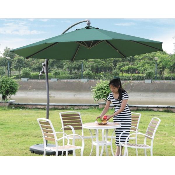 Windproof Single Patio Umbrella Beach Sunshade Umbrella Free Standing
