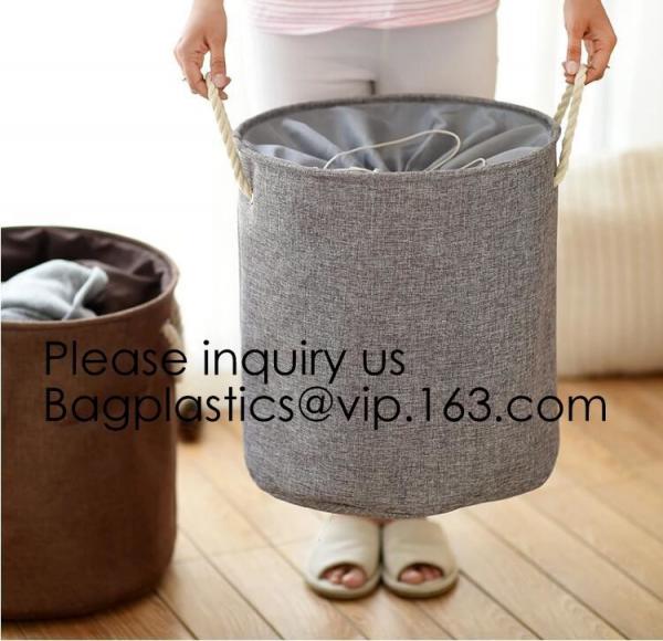 Portable/Reusable/Washable Cotton Mesh String Organic Organizer Shopping Handbag Long Handle Net Tote (Grey Blue/Black/B