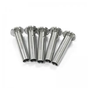 Cheap CNC Drilling Hollow Tube Titanium Precision Parts wholesale