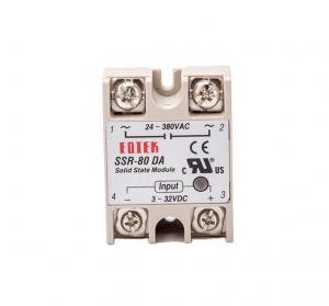 Cheap Foteck SSR 80DA voltage monitoring relay solid state relays electrical cost wholesale