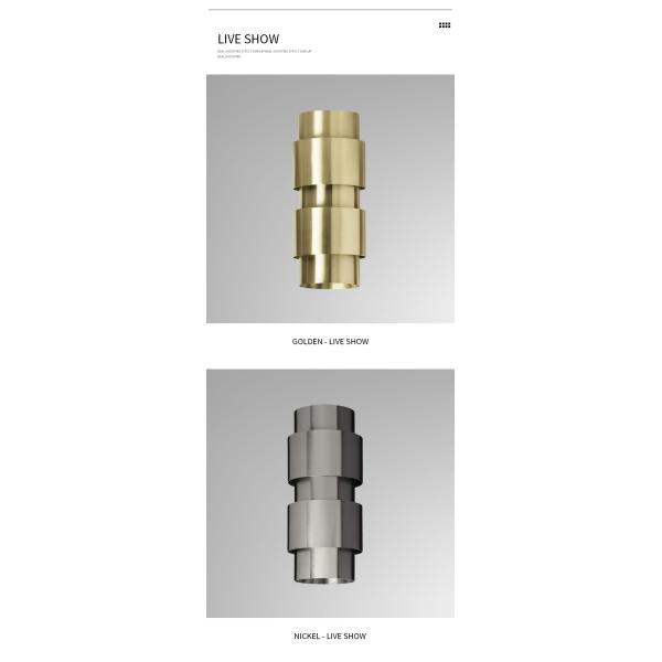 Living Room Simple Wall Lamp for Background Wall Bedroom Model Room,