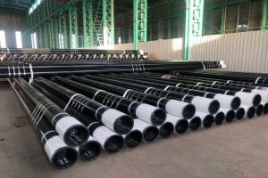 China 24 Inch Steel Casing Pipe 12000mm Hot Rolled Oil Well Drilling Pipe on sale