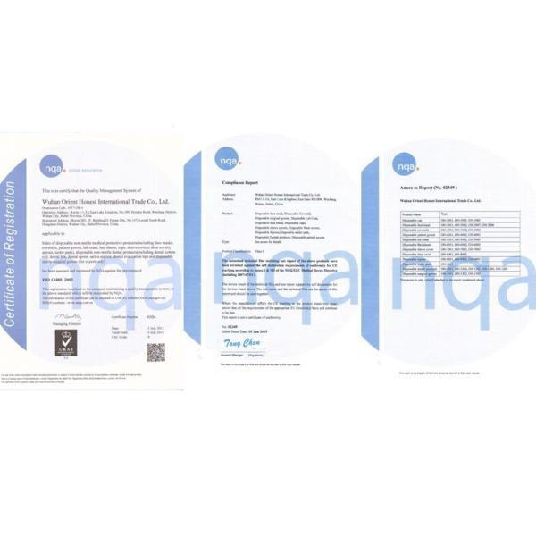 Sterile Disposable Stretcher Sheets , Flat Plastic Bed Cover 33 X 89 Inches