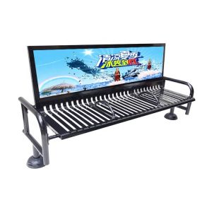 Cheap Unique Leg L2070mm W680mm Steel Garden Benches wholesale
