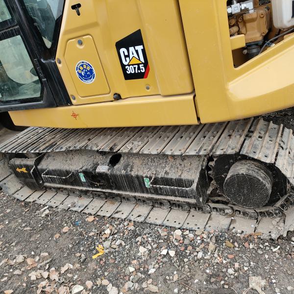 Used CAT 307.5 Excavator with Advanced Energy-saving Technology for Fuel Economy