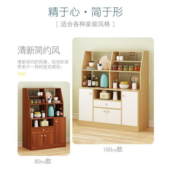 OEM White 80x30x80cm Kitchen Sideboard Cabinet For display