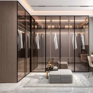 China Knocked Down Sliding Door Wardrobe Bedroom Furniture OEM ODM on sale