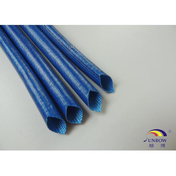 High Performance Flexible Acrylic Coated Fiberglass Sleeving / Braided Fiber-Glass Sleeve