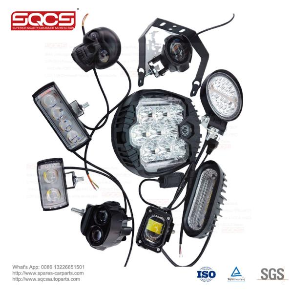 12W LED Car Headlight Bulbs Dual Colors 9V-36V Outer Box Size 34.5*32*28 CM 470F 5064 Spstlight Purpose For Replace/Repair