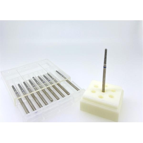 Plated Coated Tapered Round End Diamond Bur 2.35mm Abrasive Cutting Wheels