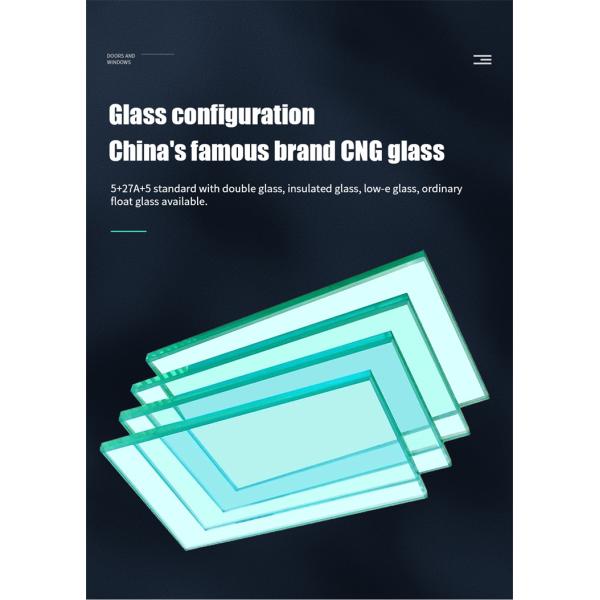 Smart Windows with Aluminum Alloy Frame and Heat Insulation Coefficient K value ≤2.0