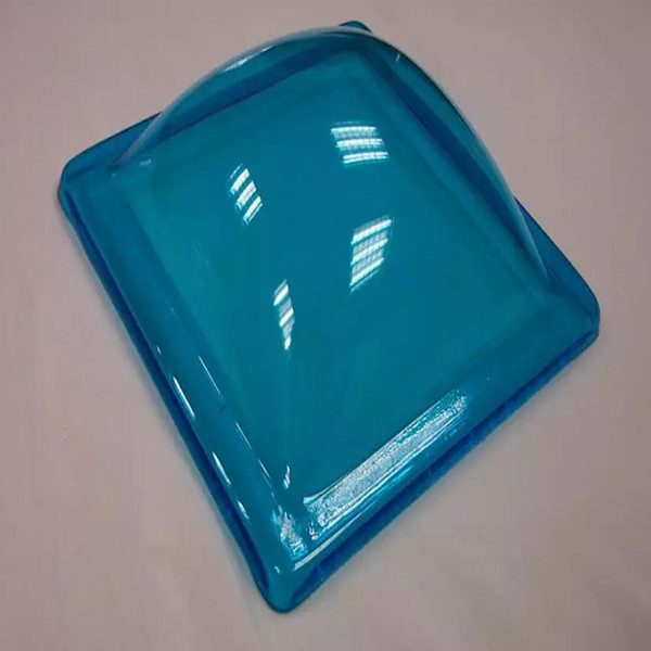 Plastic Polycarbonate Roof Domes Cover , Clear Round Skylight Dome Replacement