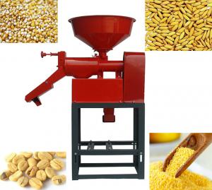 Cheap 1400r/Min Mini Rice Mill Corn Husking Machine 2.2kw For Peeling Process wholesale