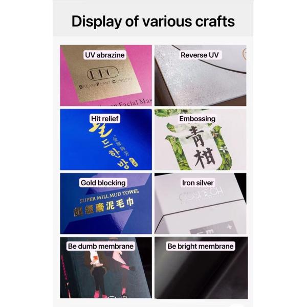 UV Abrazine Printed Paper Shopping Bags Personalized Promotion Gift Bag