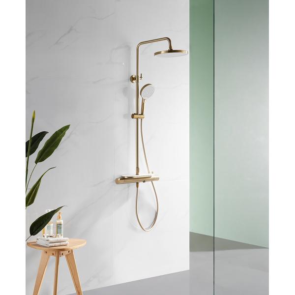 AMG13SH851LJ Hand Shower Mixer Set , Brass Dual Head Shower Systems
