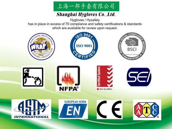 Impact Protection A8 Cut Resistant Gloves / Fire Extrication Gloves