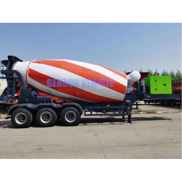 GENRON Brand 55t Construction Truck Trailer Type Concrete Mixer