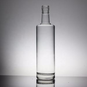 Cheap Clear or Customized Bottle Color Personalized Vodka Glass Bottle for Bulk Orders wholesale